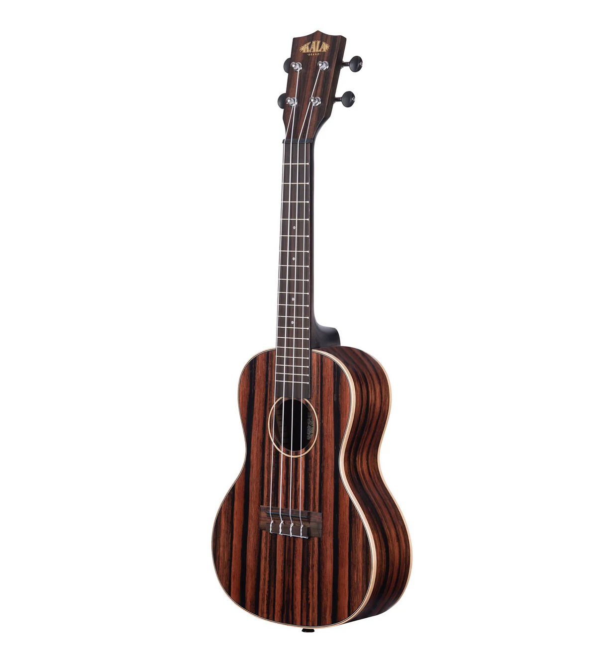 Kala Striped Ebony Concert Ukulele