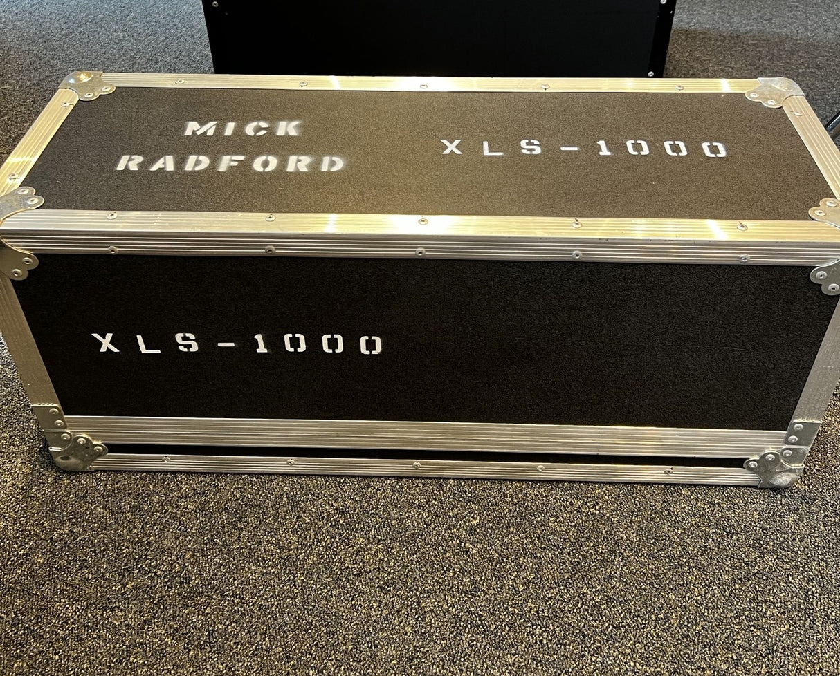 Used Lee Jackson XLS-1000 100-watt Handwired Amp Head and Road Case