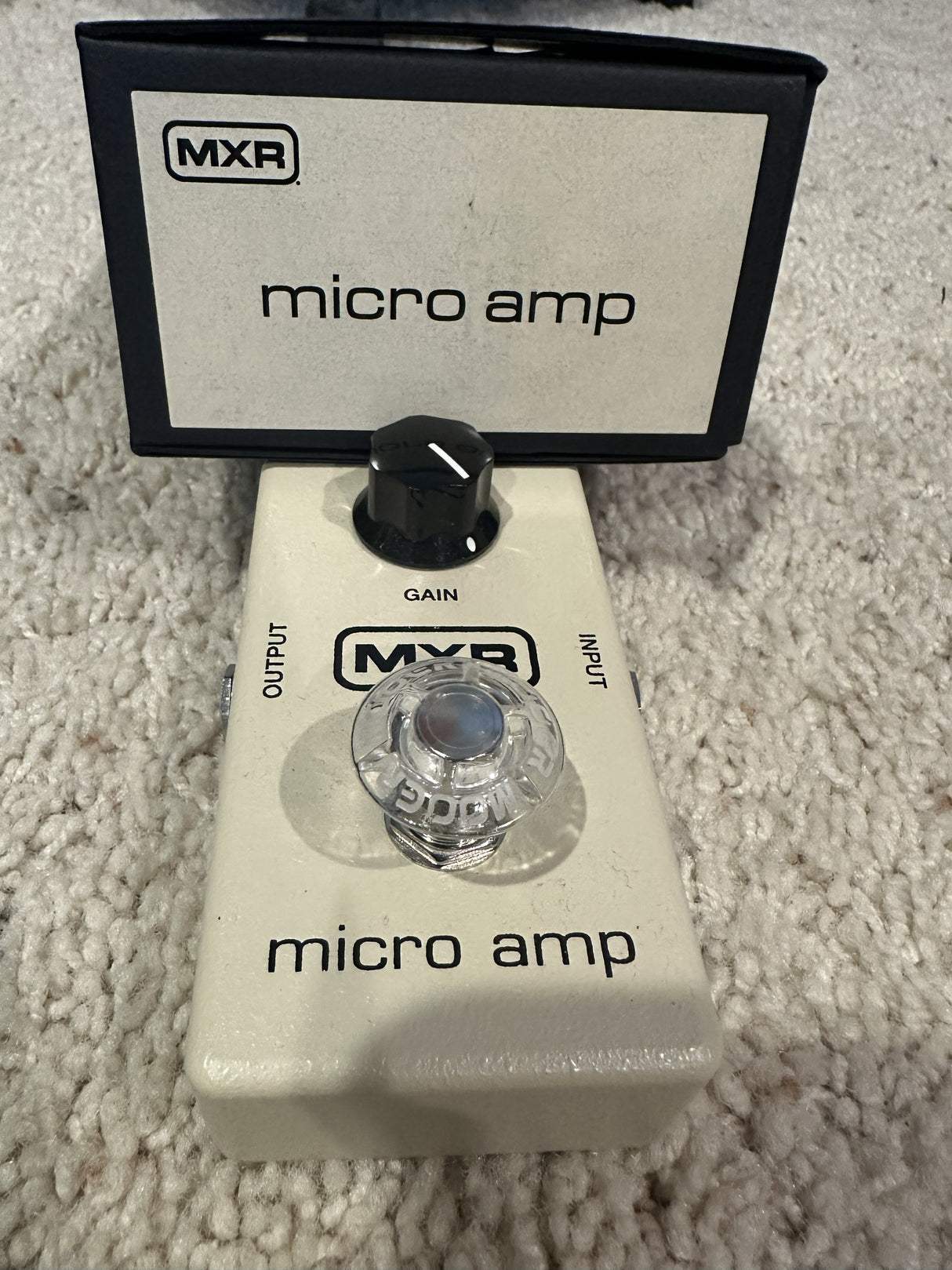 Used MXR Micro Amp Pedal