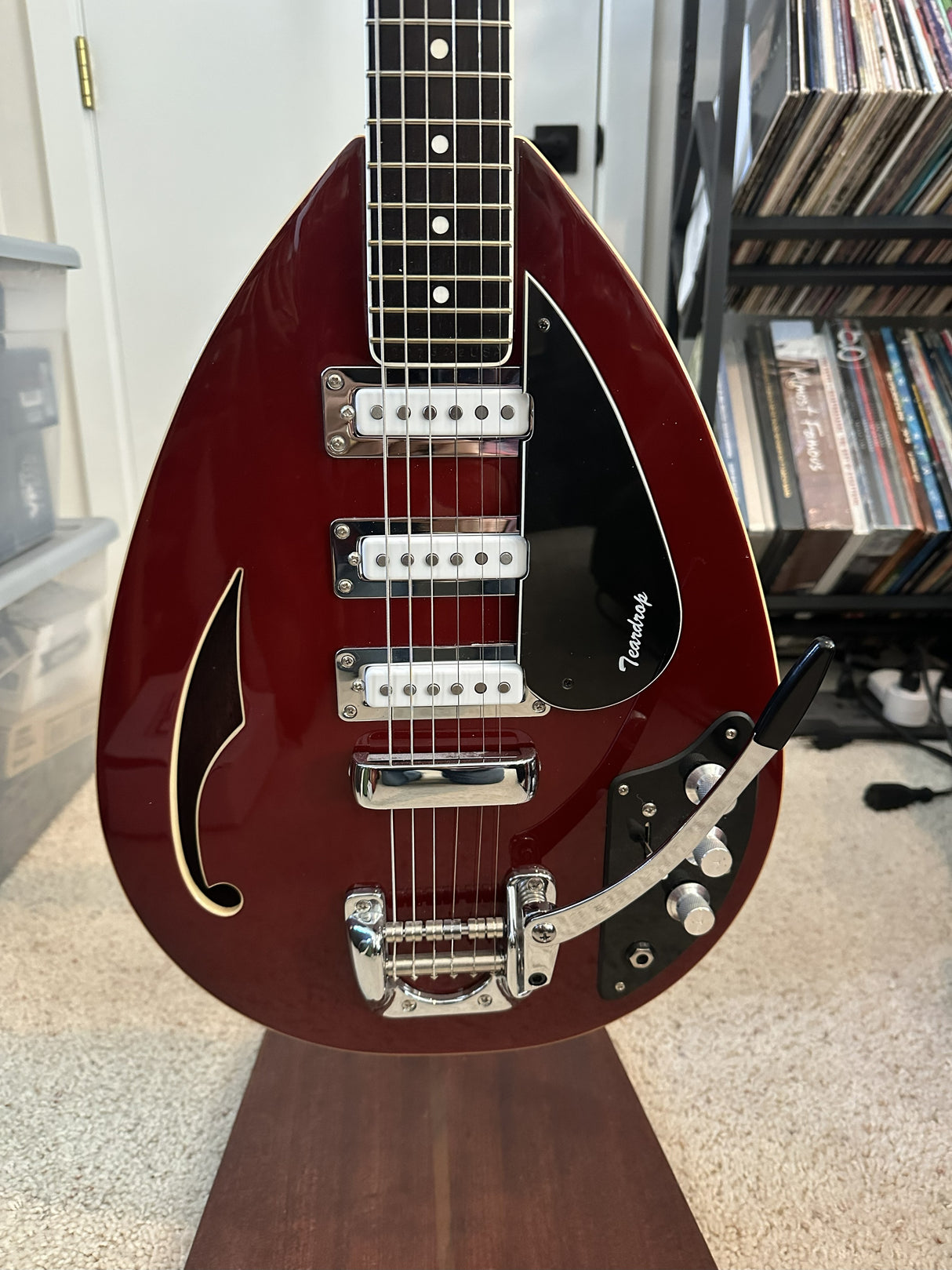 Used Phantom Guitar Works Teardrop Electric Guitar wOHSC