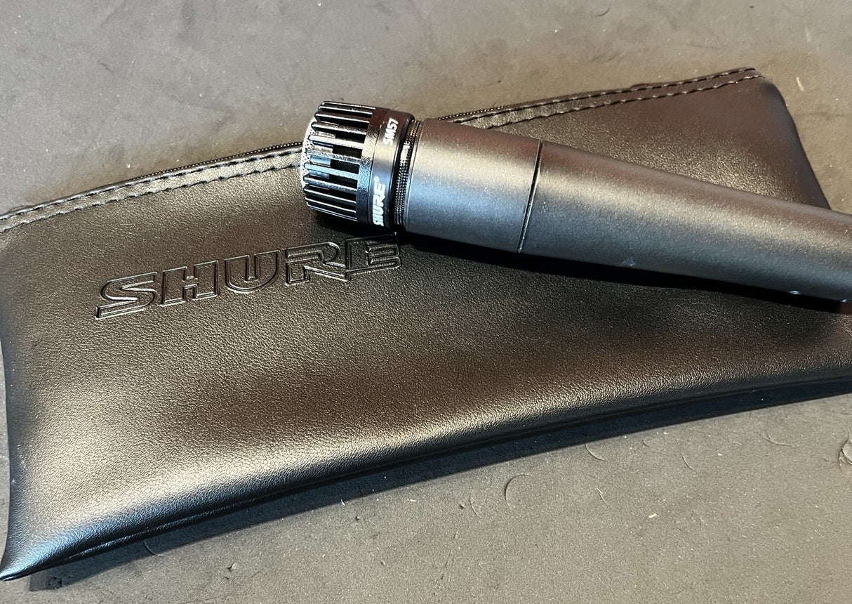 Used Shure SM-57 Cardioid Dynamic Microphone