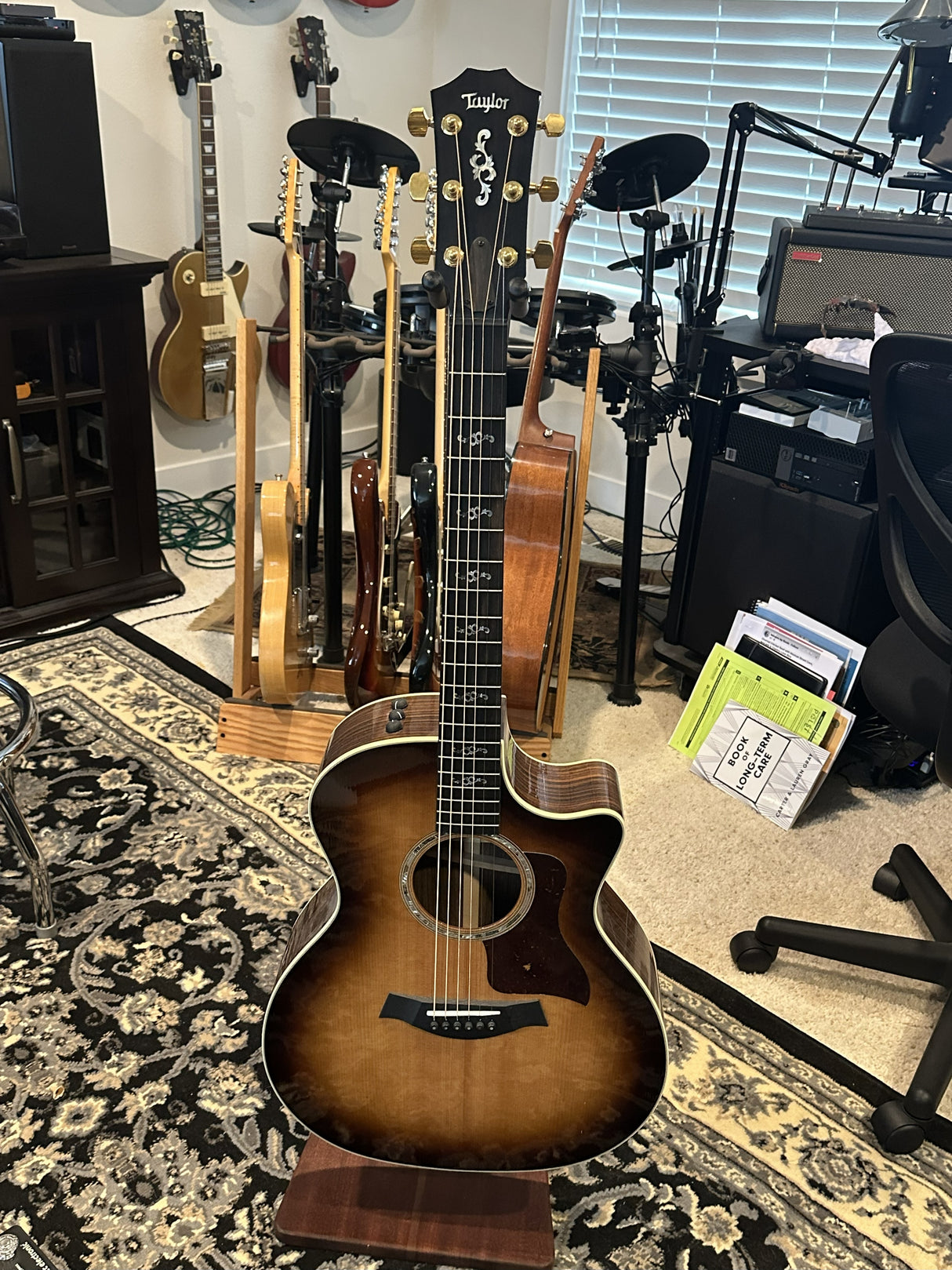 Used 2021 Taylor 414ce 6-String Acoustic-Electric w/OHSC