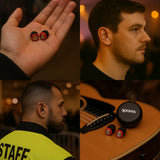 High Fidelity Concert Earplugs – Reusable Hearing Protection, Clear Sound