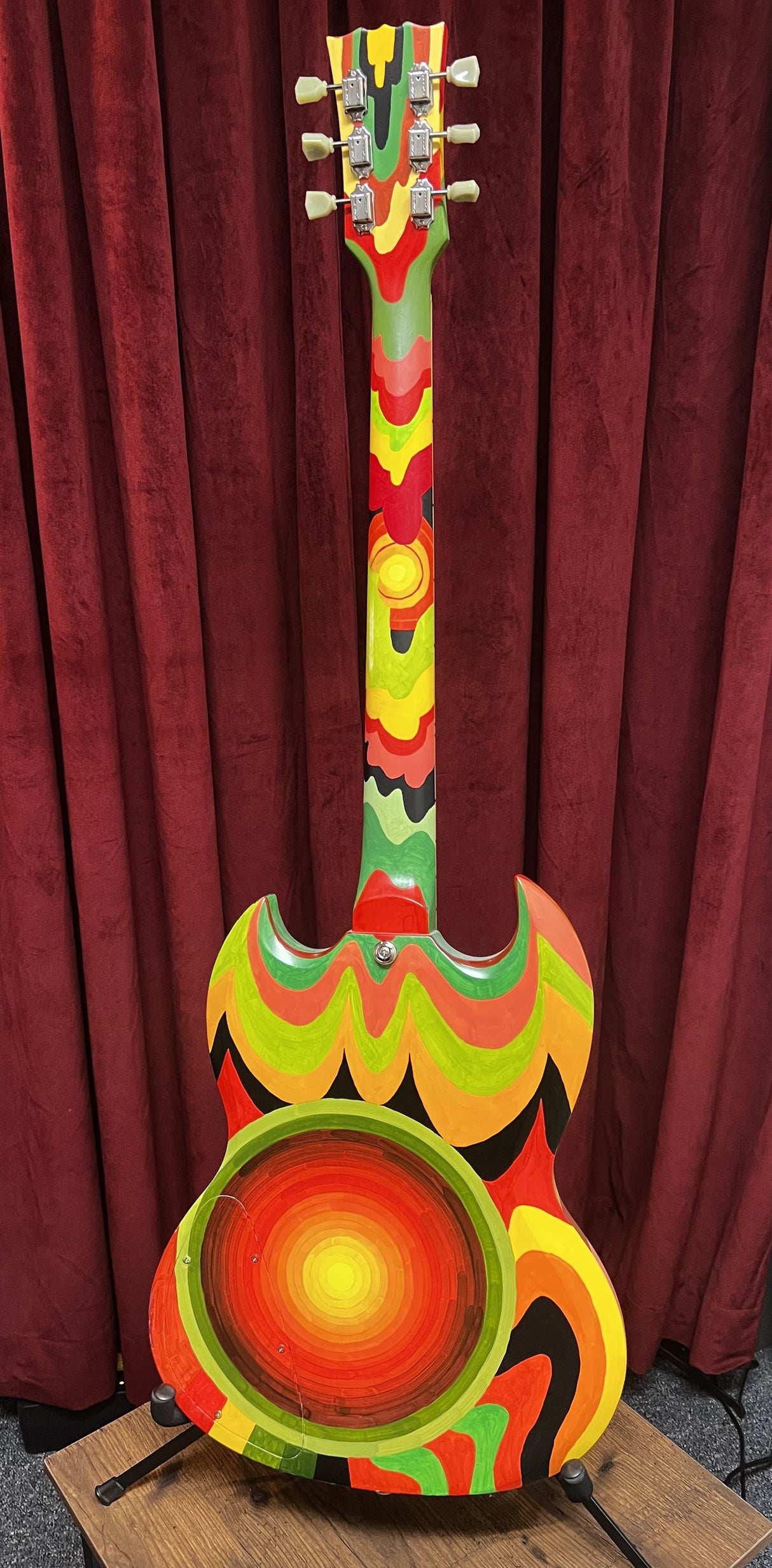 Used JHS Vintage Guitars Custom Shop "The Fool" Eric Clapton SG Tribute Guitar