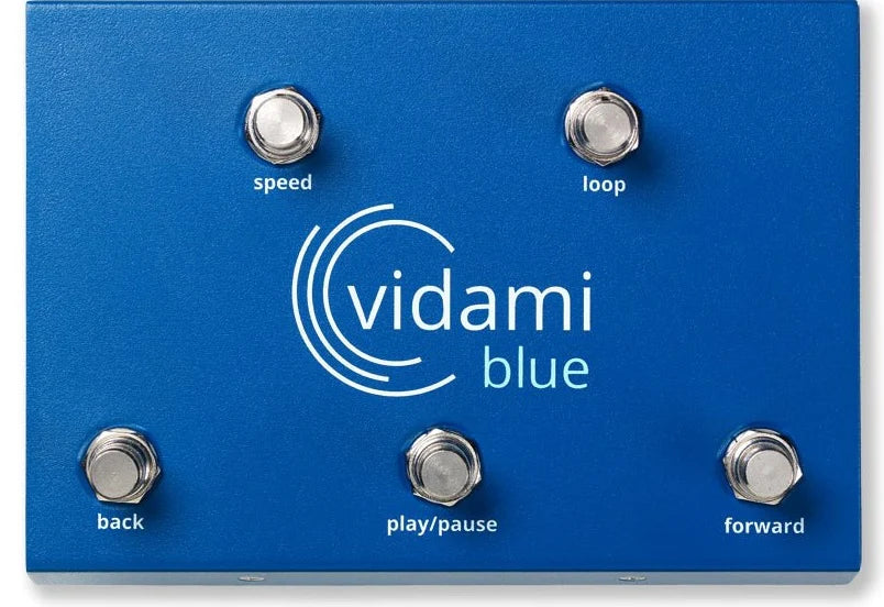 Vidami Blue Bluetooth Wireless Foot Controller