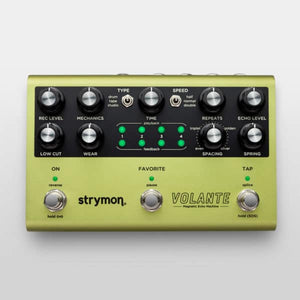 Strymon Volante Magnetic drum and tape echo delay effect pedal