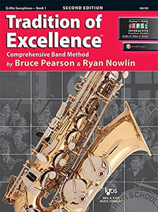 Tradition of Excellence Alto Saxophone book 1