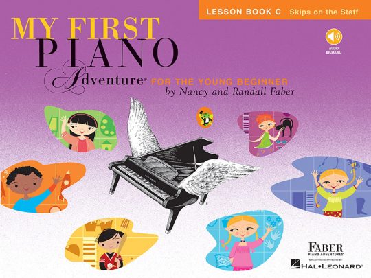 My First Piano Adventure - Lesson Book C Skips on the Staff (with Online Audio)