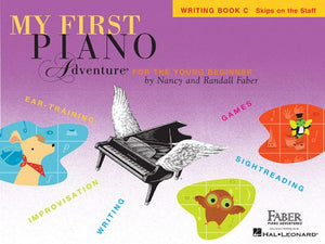 My First Piano Adventure - Writing Book C Skips on the Staff