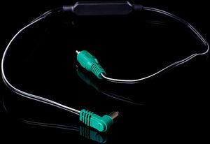 CIOKS Booster Flex Type 4, DBL outlet voltage 50cm green