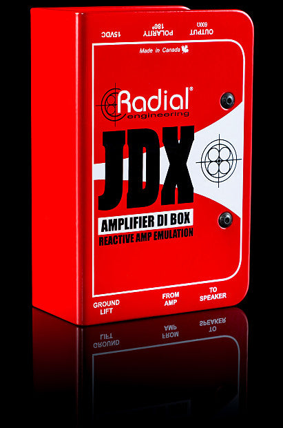 Radial JDX Reactor Guitar Amp Direct Box