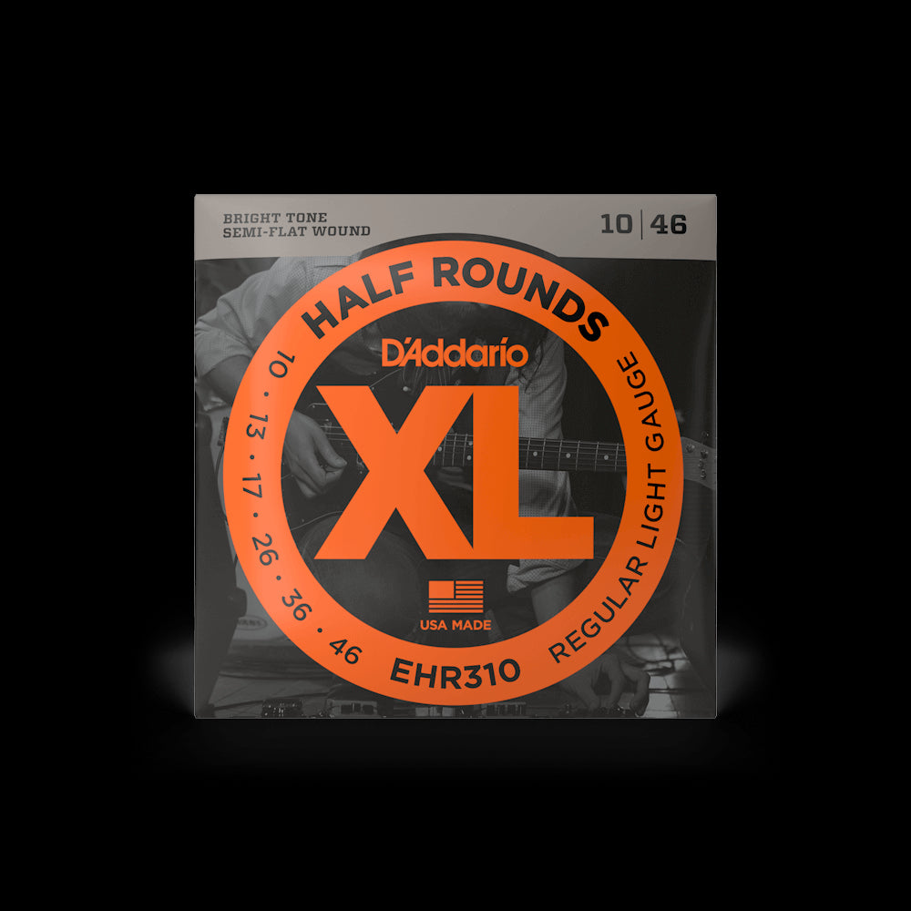 D'Addario Regular Half Round Lights 10-46