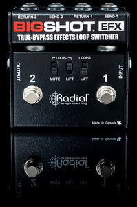 Radial BigShot EFX true bypass effects switcher (USED)