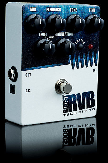 Tech 21 Boost Series RVB-T-V2 Guitar Delay Effect Pedal – Moore