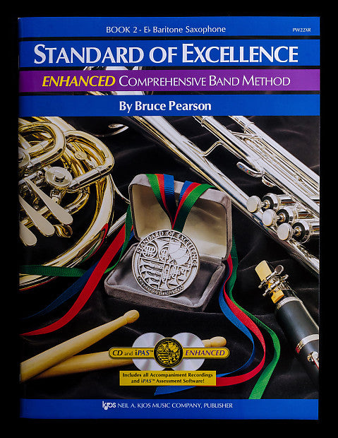 Standard of Excellence Enhanced Book 2 Baritone Sax