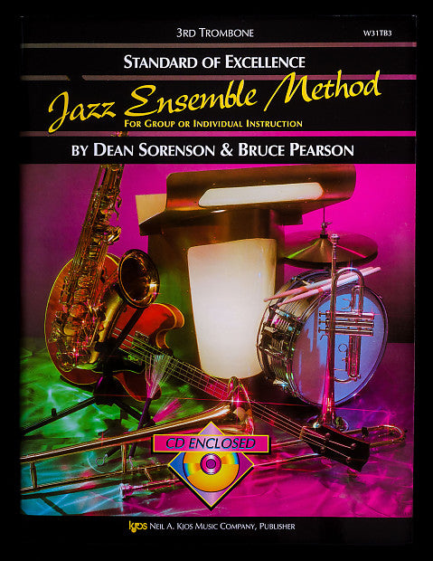 Standard of Excellence Jazz Ensemble Method for 3rd Trombone